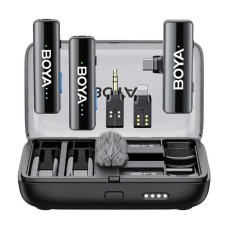 Boya BOYALINK 2 3-in-1 Black Compact Wireless Microphone